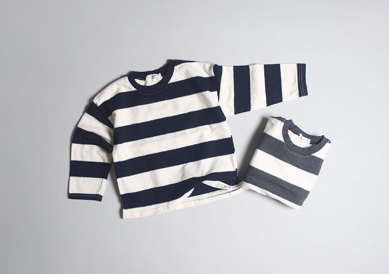 HYVAA - Korean Children Fashion - #Kfashion4kids - Slap Stripes Tee - 7