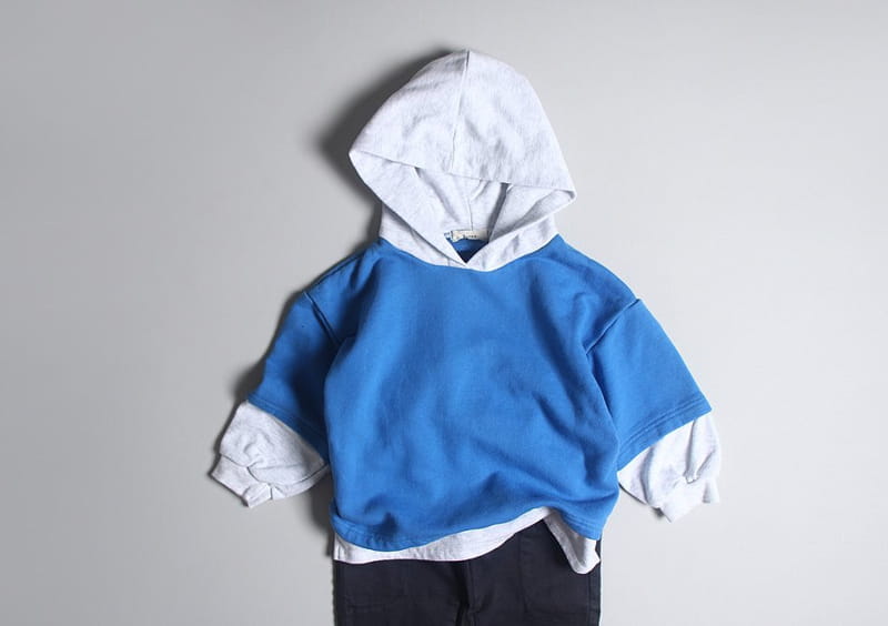 HYVAA - Korean Children Fashion - #Kfashion4kids - Color Slit Hoody Tee - 10
