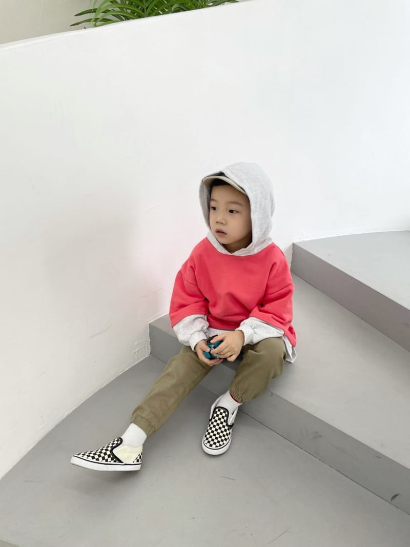 HYVAA - Korean Children Fashion - #Kfashion4kids - Color Slit Hoody Tee - 7