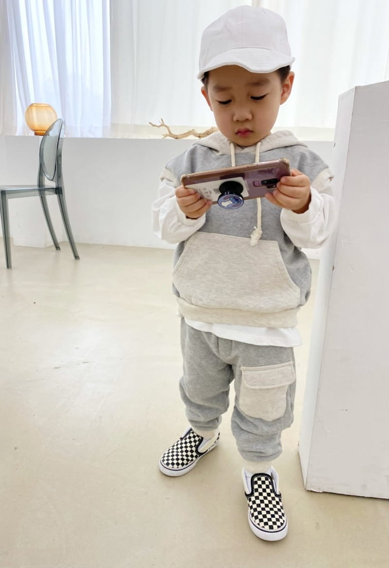 HYVAA - Korean Children Fashion - #Kfashion4kids - Dean Dean Hoody Vest - 3