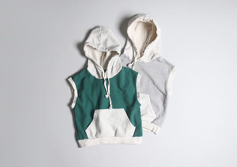 HYVAA - Korean Children Fashion - #Kfashion4kids - Dean Dean Hoody Vest - 5