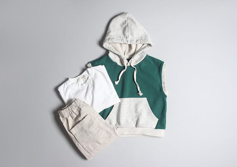 HYVAA - Korean Children Fashion - #Kfashion4kids - Dean Dean Hoody Vest - 7