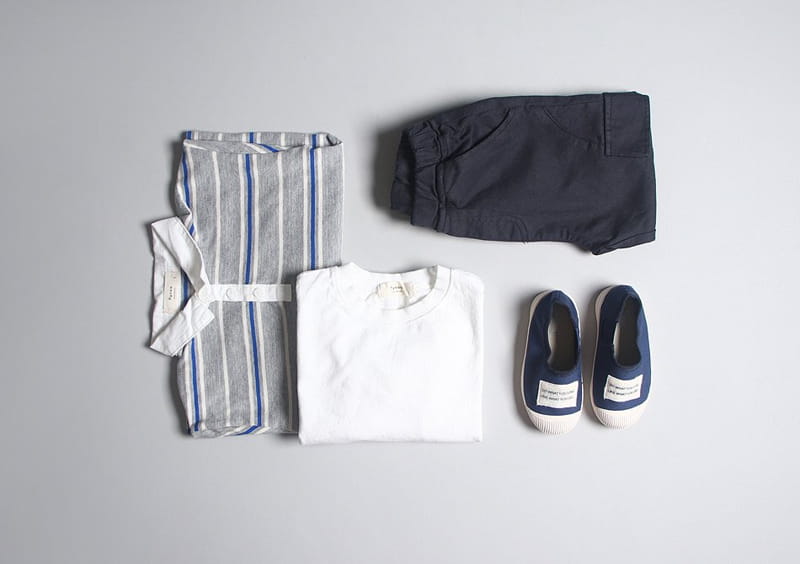 HYVAA - Korean Children Fashion - #Kfashion4kids - Campus Stripes Collar Tee - 7