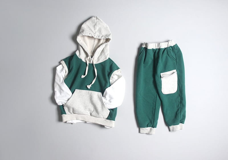 HYVAA - Korean Children Fashion - #Kfashion4kids - Dean Dean Hoody Pants - 8