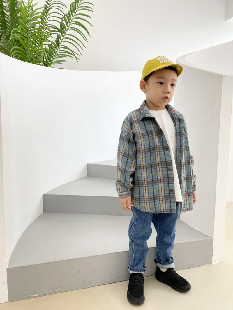 HYVAA - Korean Children Fashion - #Kfashion4kids - Slit Denim Span Pants