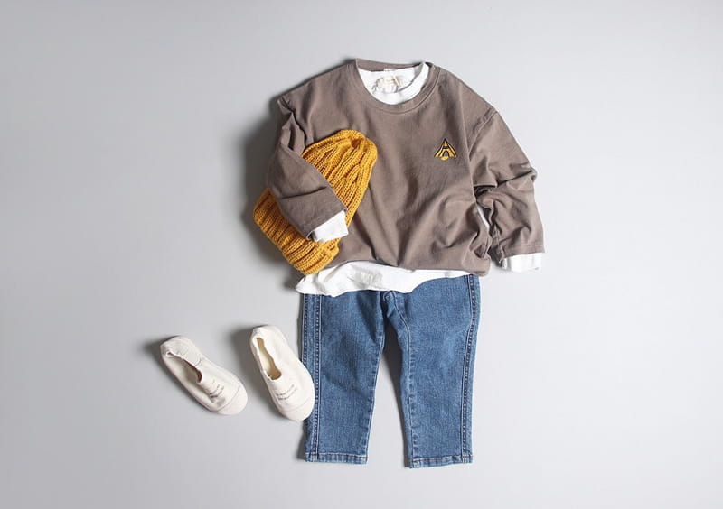 HYVAA - Korean Children Fashion - #Kfashion4kids - Slit Denim Span Pants - 8