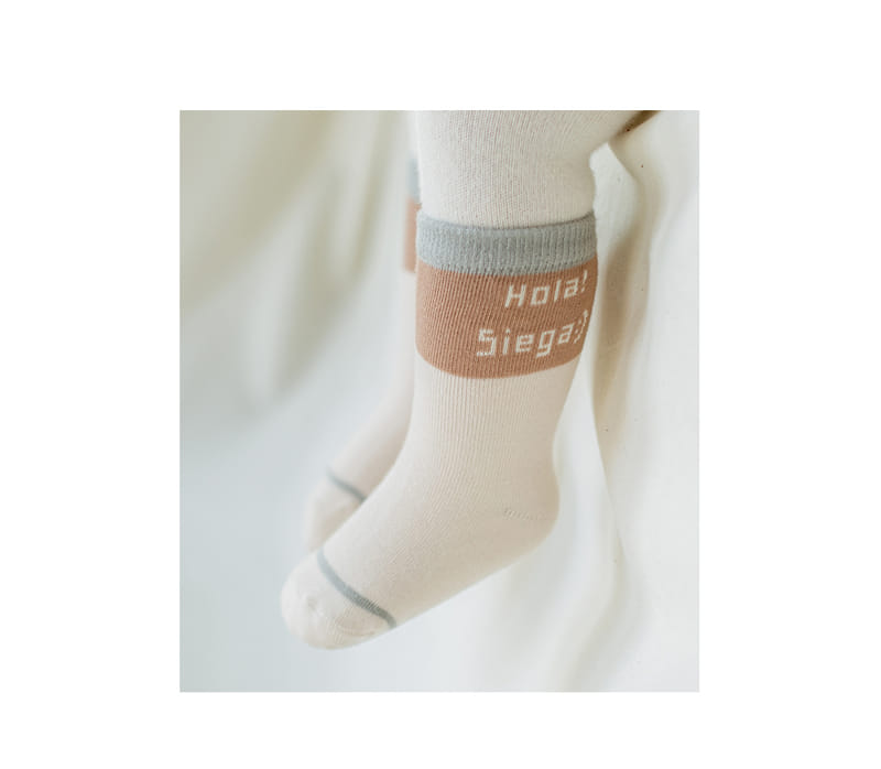 KIDS CLARA - Korean Children Fashion - #Kfashion4kids - Siega Baby Socks [set of 5] - 2