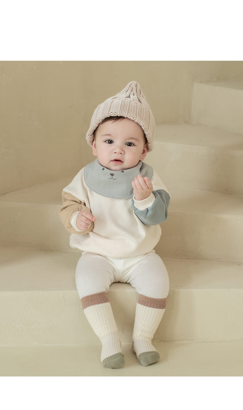 KIDS CLARA - Korean Children Fashion - #Kfashion4kids - Tito Baby Knee Socks [set of 5]