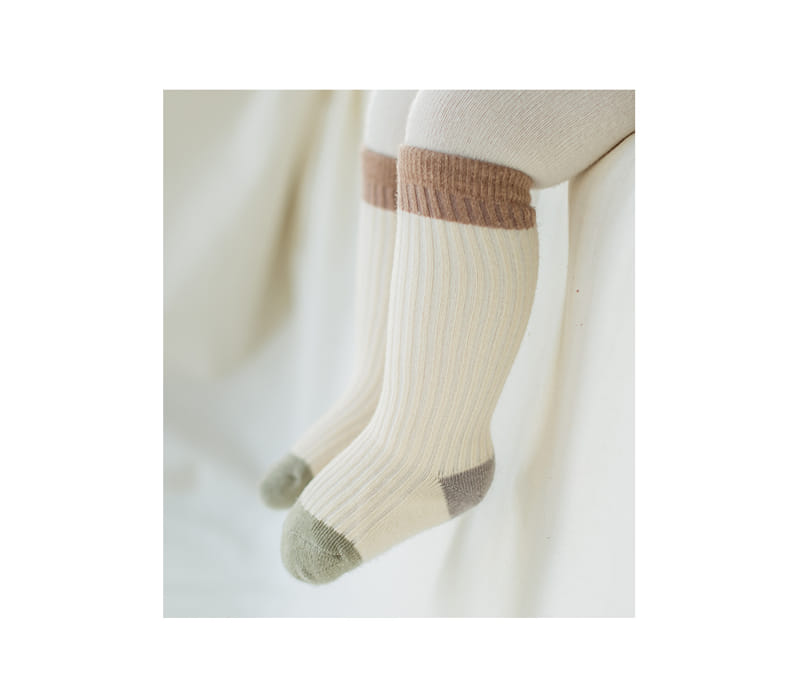 KIDS CLARA - Korean Children Fashion - #Kfashion4kids - Tito Baby Knee Socks [set of 5] - 2