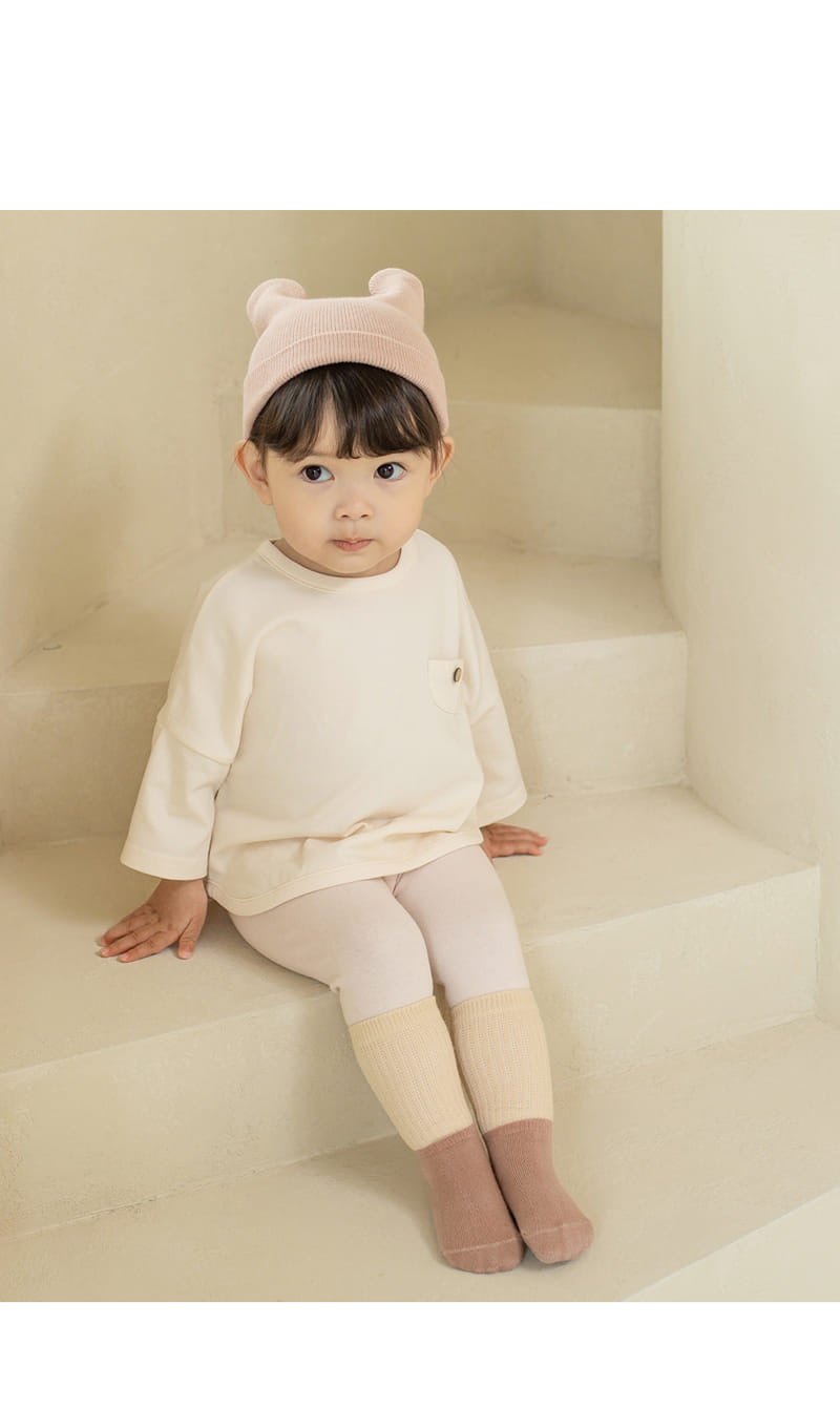 KIDS CLARA - Korean Children Fashion - #Kfashion4kids - Trend Warmer Baby Socks 3-in-1 [set of 5]