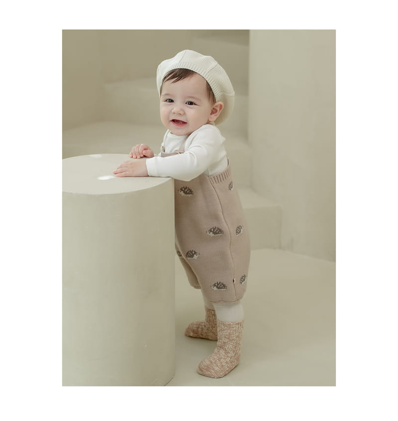 KIDS CLARA - Korean Children Fashion - #Kfashion4kids - Sandy Knit Socks [set of 5] - 4
