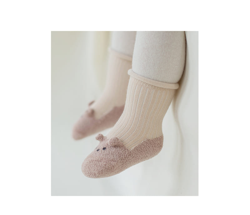 KIDS CLARA - Korean Children Fashion - #Kfashion4kids - Veila Rolling Socks [set of 5] - 2