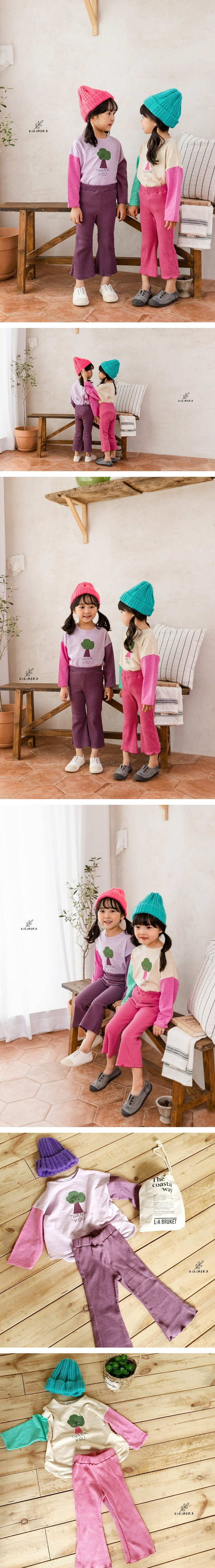 KIKIMORA - Korean Children Fashion - #Kfashion4kids - Rib Bootscut Pants