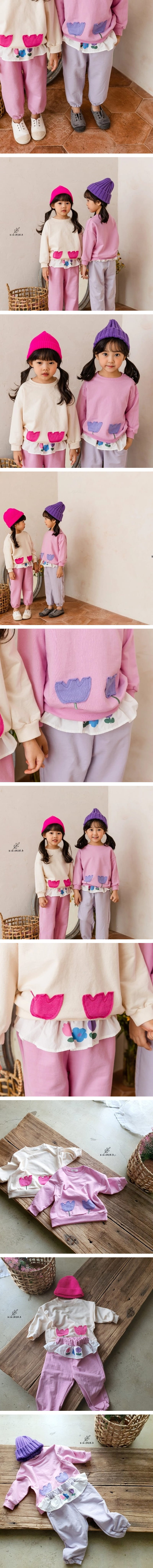 KIKIMORA - Korean Children Fashion - #Kfashion4kids - Tulip Sweatshirt