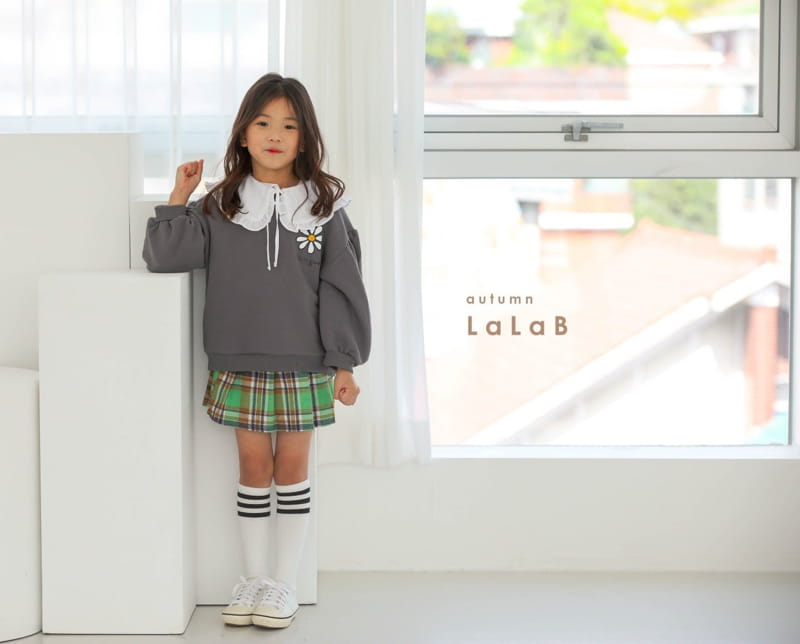 LALAB - Korean Children Fashion - #Kfashion4kids - Flower Top Bottom Set - 10