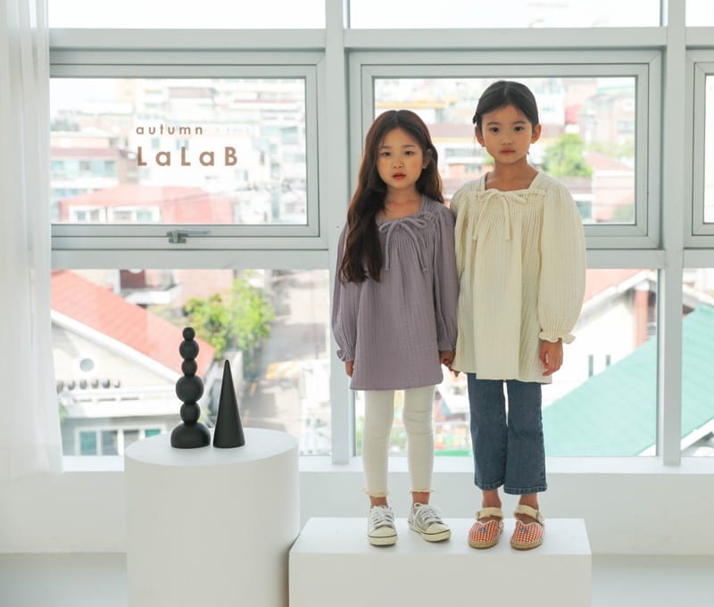 LALAB - Korean Children Fashion - #Kfashion4kids - Smocked One-piece - 5