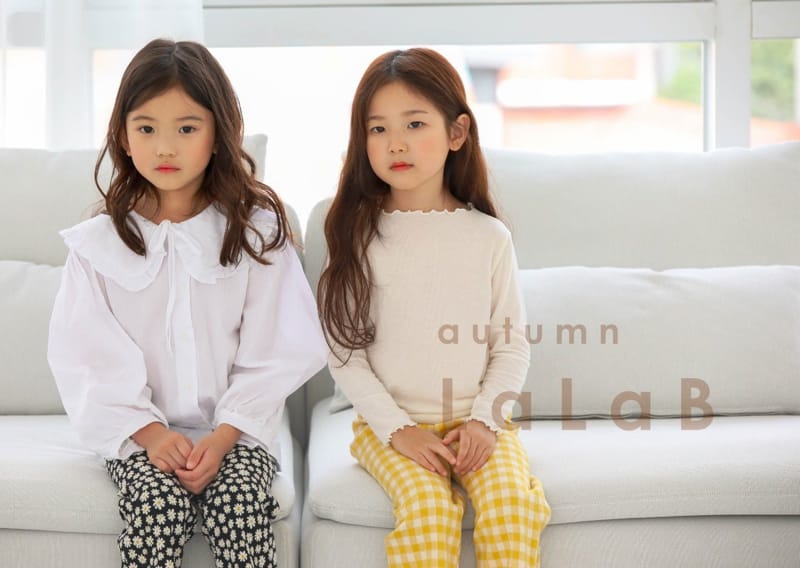 LALAB - Korean Children Fashion - #Kfashion4kids - Frill Collar Blouse - 3