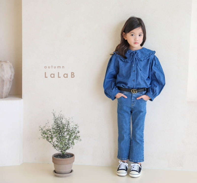 LALAB - Korean Children Fashion - #Kfashion4kids - Frill Collar Blouse - 8