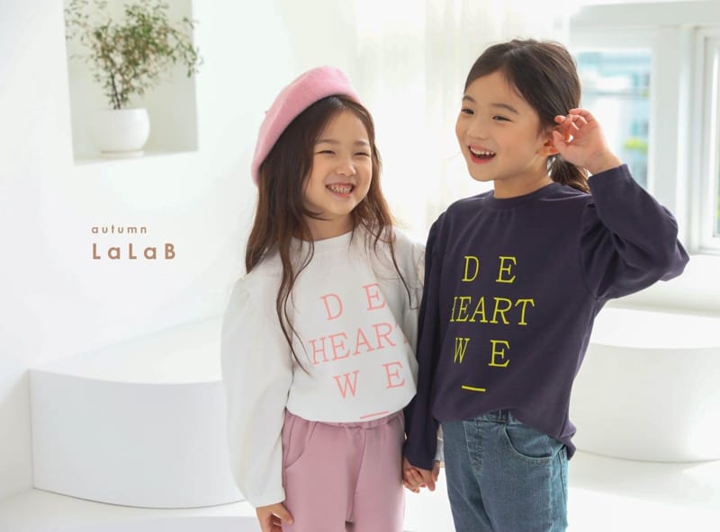 LALAB - Korean Children Fashion - #Kfashion4kids - Heart Balloon Tee - 10