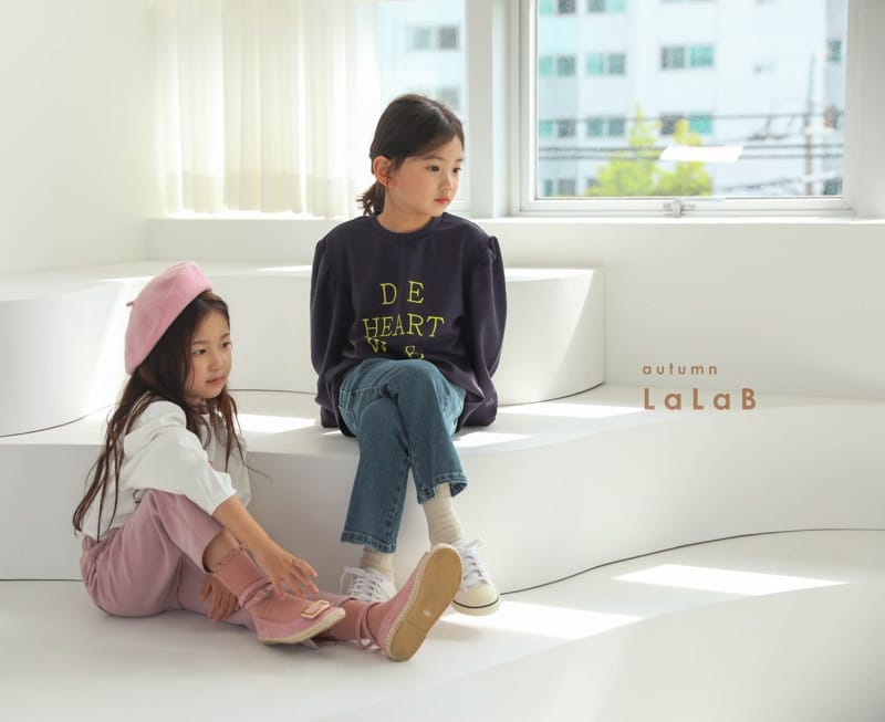 LALAB - Korean Children Fashion - #Kfashion4kids - Heart Balloon Tee - 6