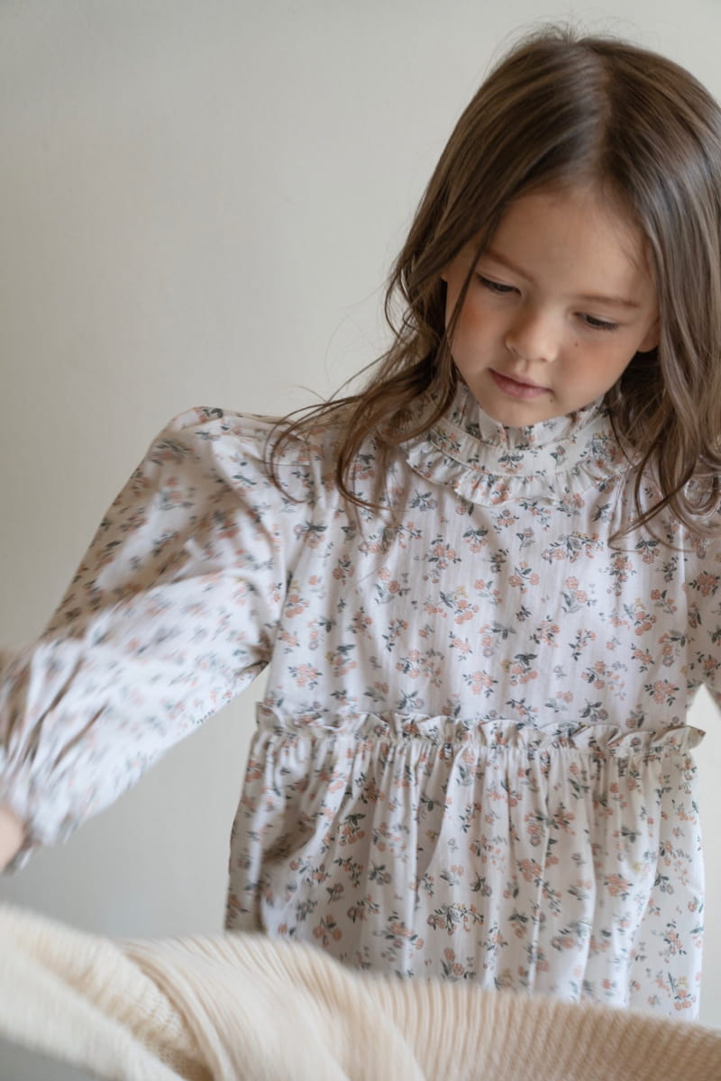 LE BEV - Korean Children Fashion - #Kfashion4kids - Villy Puff One-piece - 2