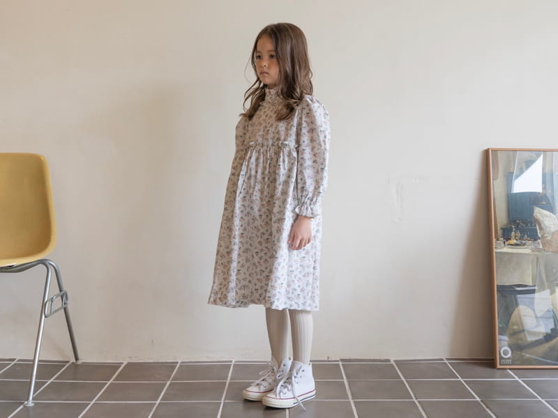 LE BEV - Korean Children Fashion - #Kfashion4kids - Villy Puff One-piece - 3