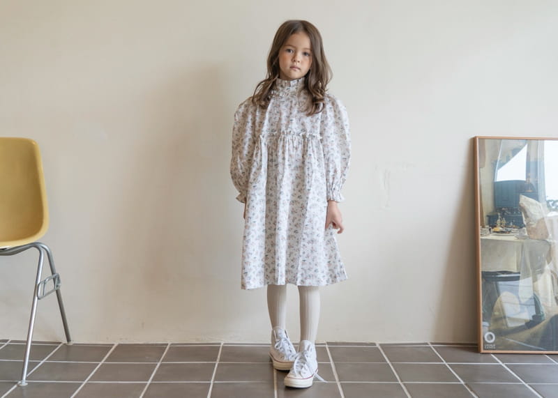 LE BEV - Korean Children Fashion - #Kfashion4kids - Villy Puff One-piece - 5