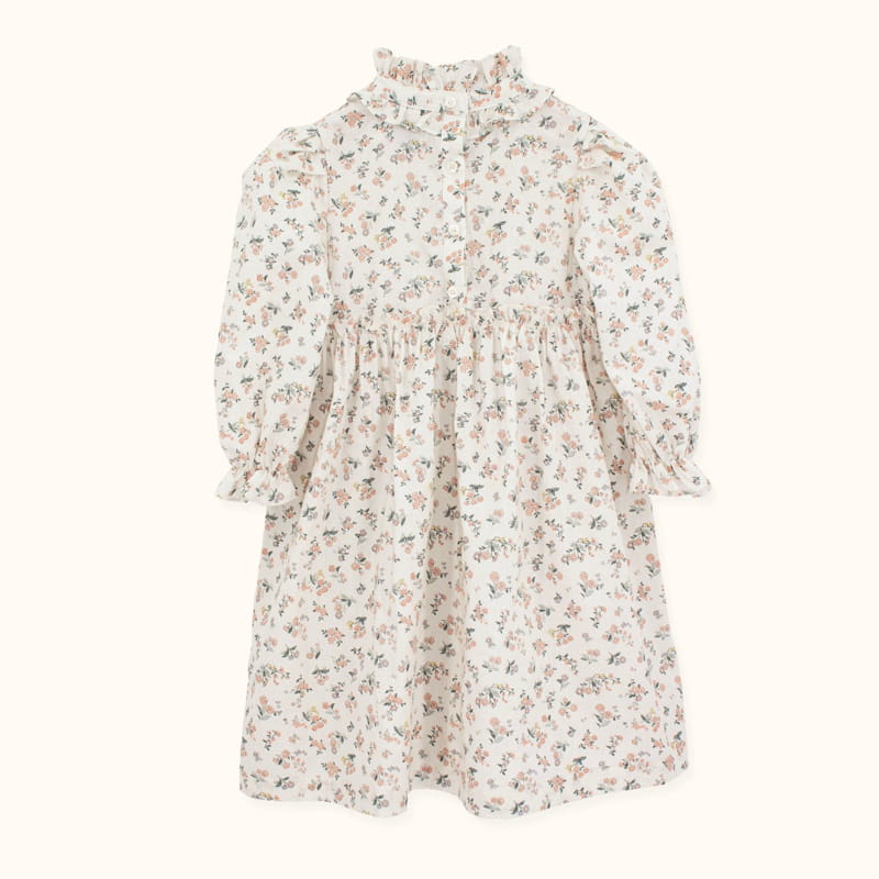 LE BEV - Korean Children Fashion - #Kfashion4kids - Villy Puff One-piece - 7