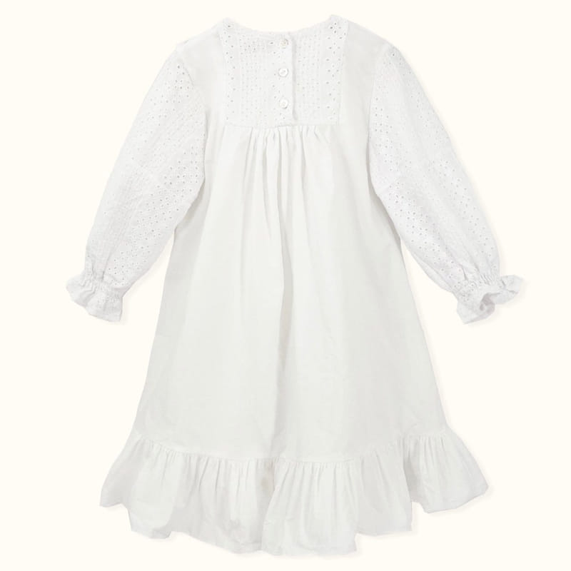 LE BEV - Korean Children Fashion - #Kfashion4kids - Lace Mone One-piece - 9