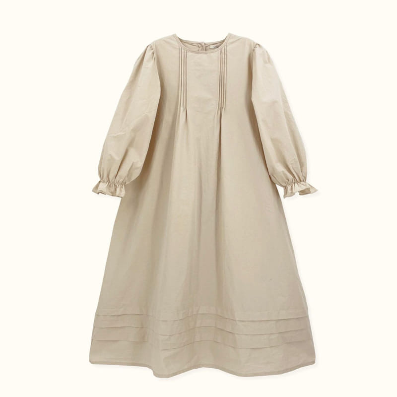 LE BEV - Korean Children Fashion - #Kfashion4kids - Adult Pintuck One-piece - 11
