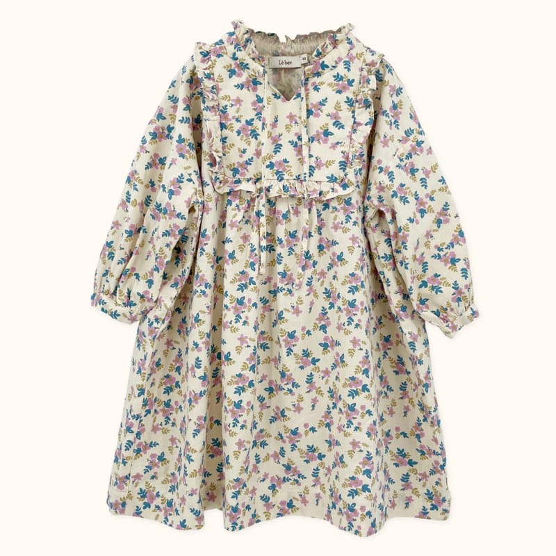 LE BEV - Korean Children Fashion - #Kfashion4kids - Ellang One-piece - 4