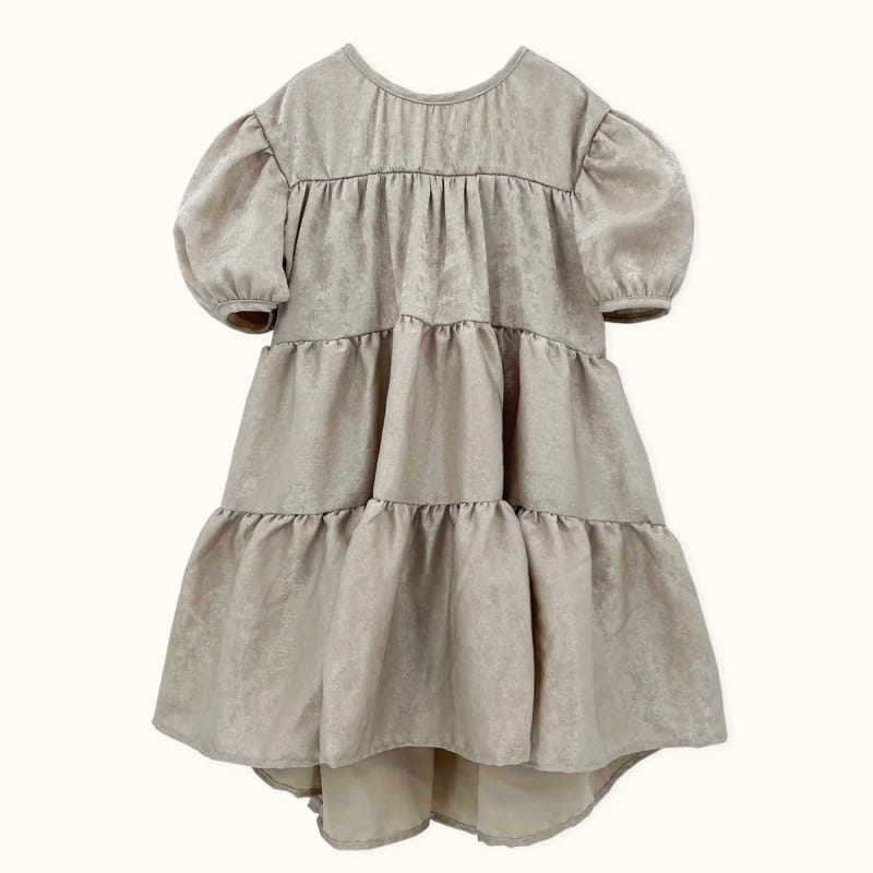 LE BEV - Korean Children Fashion - #Kfashion4kids - Unbalnace Bling Dress - 2