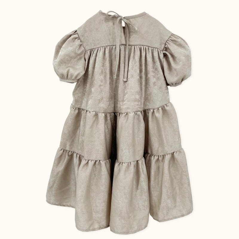 LE BEV - Korean Children Fashion - #Kfashion4kids - Unbalnace Bling Dress - 3
