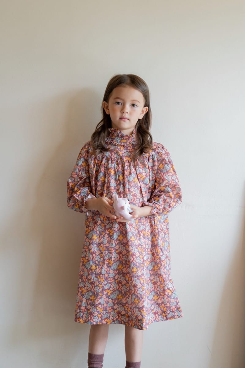 LE BEV - Korean Children Fashion - #Kfashion4kids - Rona One-piece - 4