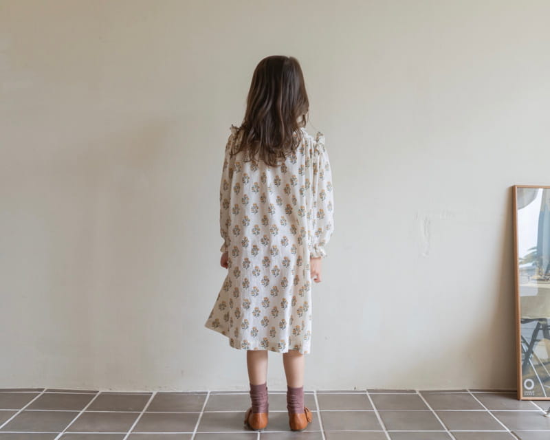 LE BEV - Korean Children Fashion - #Kfashion4kids - Mont Ble One-piece - 5