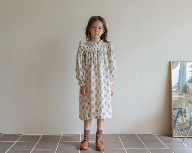 LE BEV - Korean Children Fashion - #Kfashion4kids - Mont Ble One-piece - 7