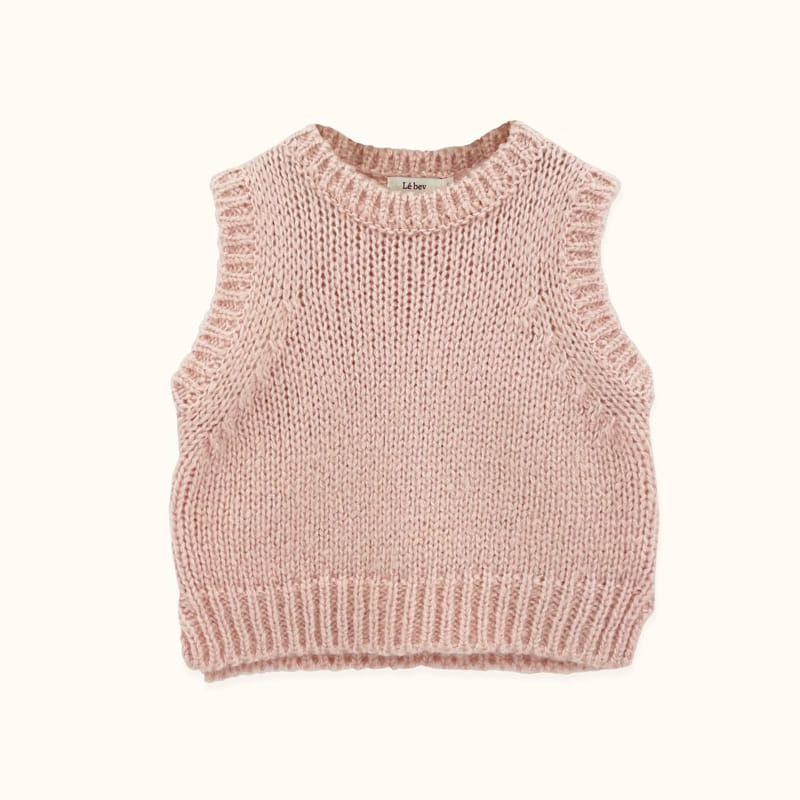 LE BEV - Korean Children Fashion - #Kfashion4kids - Jonny Knit Vest