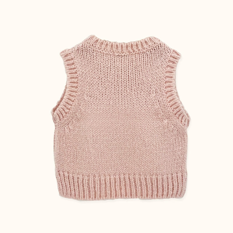 LE BEV - Korean Children Fashion - #Kfashion4kids - Jonny Knit Vest - 3