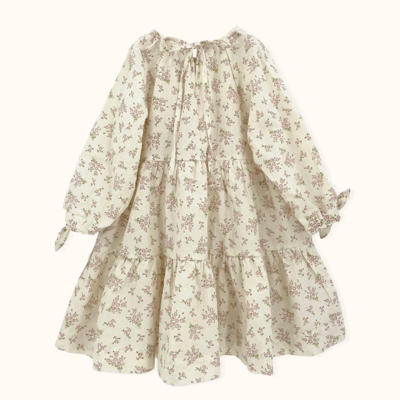 LE BEV - Korean Children Fashion - #Kfashion4kids - F Simple One-piece - 2