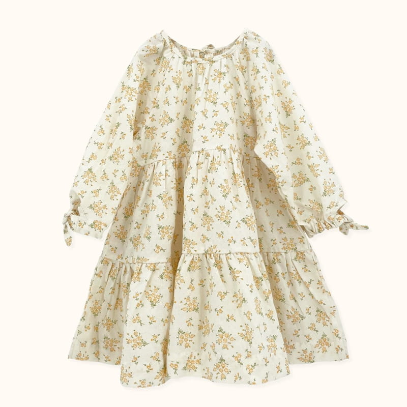 LE BEV - Korean Children Fashion - #Kfashion4kids - F Simple One-piece - 3