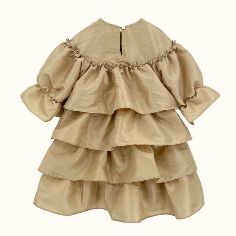 LE BEV - Korean Children Fashion - #Kfashion4kids - Cail Cancan One-piece - 4