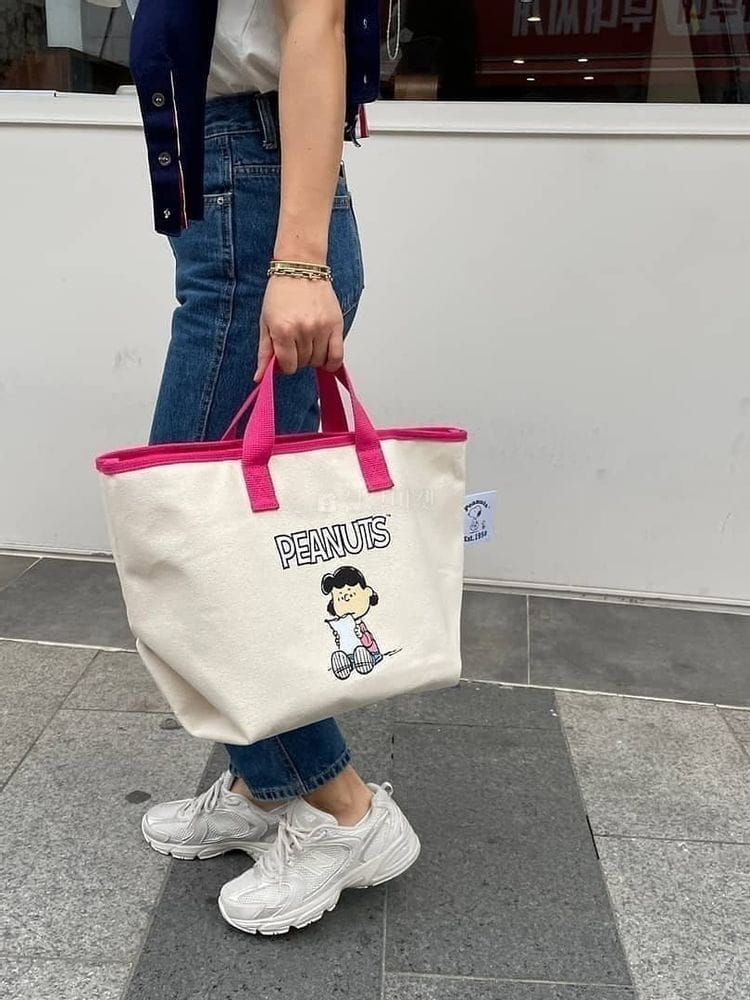LEJUNEV - Korean Children Fashion - #Kfashion4kids - Charlie Friends Tote Bag - 2
