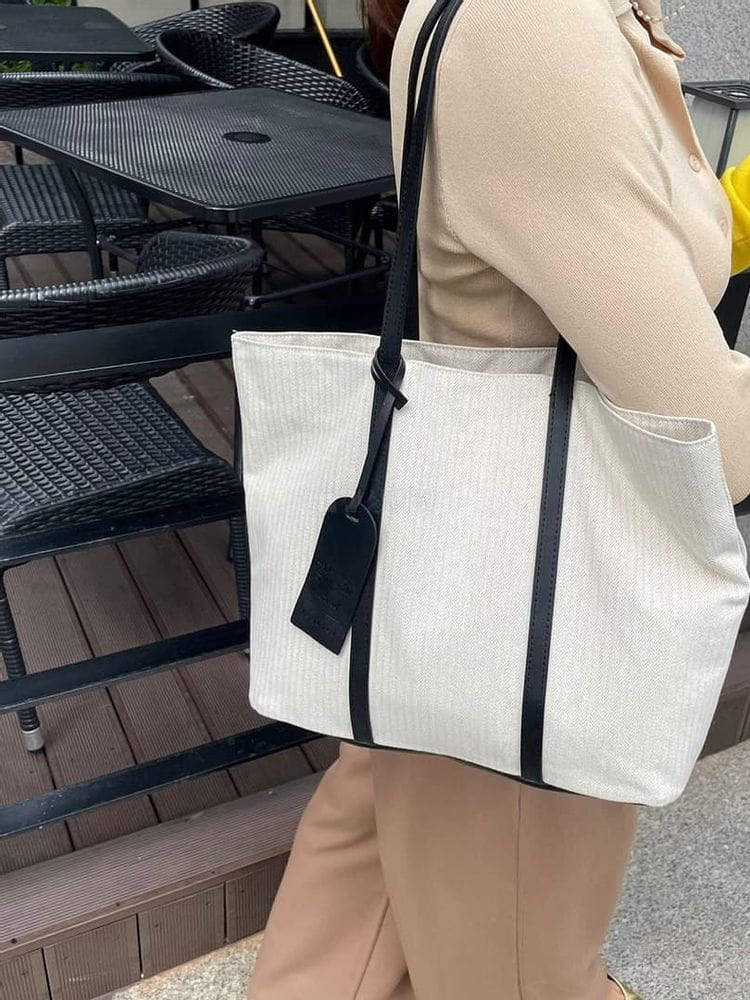 LEJUNEV - Korean Children Fashion - #Kfashion4kids - Eleven Herringbone Shoulder Bag