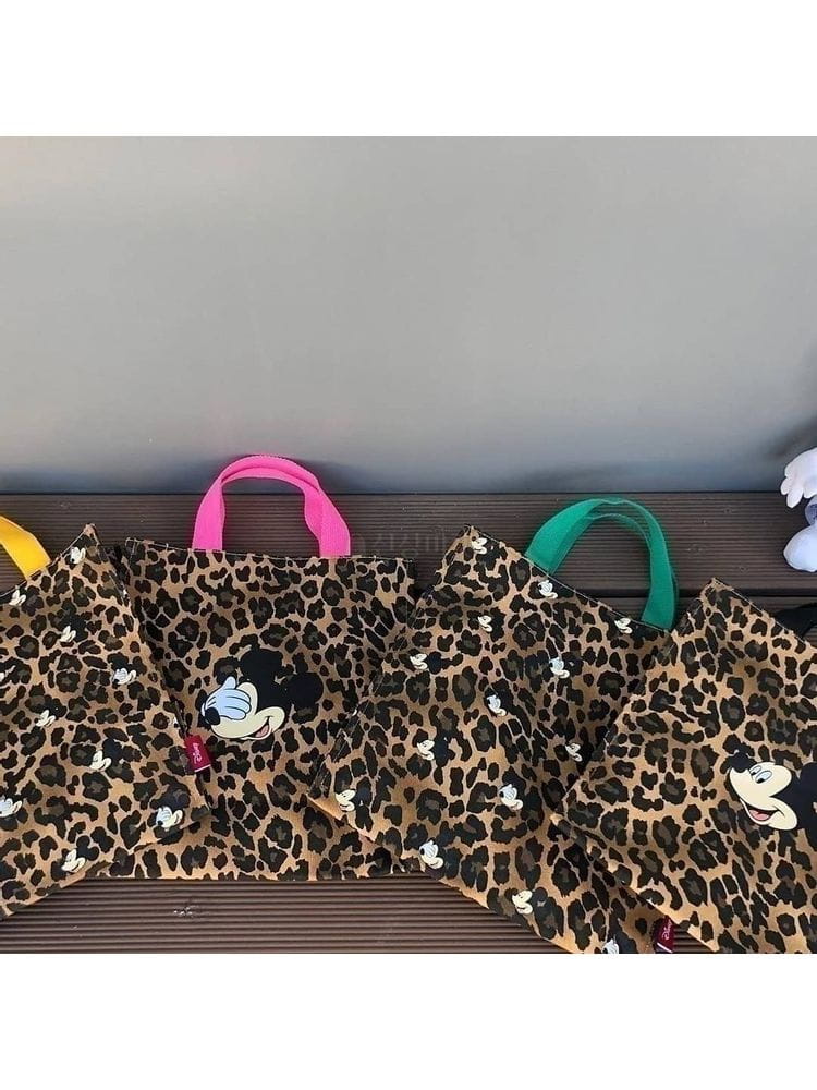 LEJUNEV - Korean Children Fashion - #Kfashion4kids - Homi Dot Leopard Tote Bag - 4
