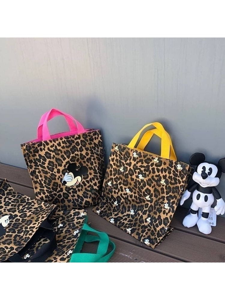 LEJUNEV - Korean Children Fashion - #Kfashion4kids - Homi Dot Leopard Tote Bag - 5