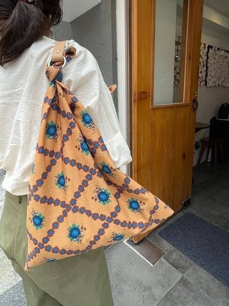 LEJUNEV - Korean Children Fashion - #Kfashion4kids - Leather Flower Shoulder Bag