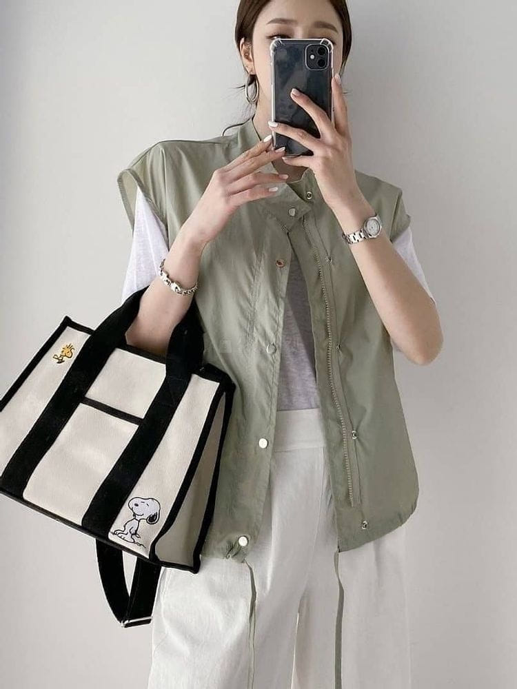 LEJUNEV - Korean Children Fashion - #Kfashion4kids - Peanuts Tote Bag