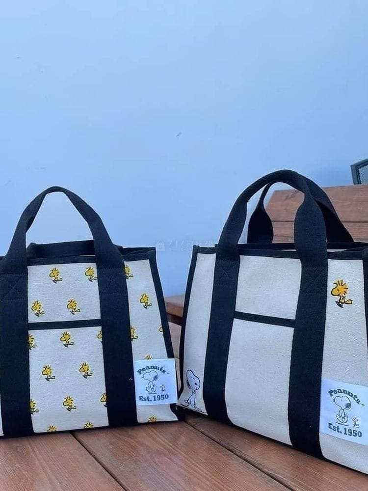 LEJUNEV - Korean Children Fashion - #Kfashion4kids - Peanuts Tote Bag - 3