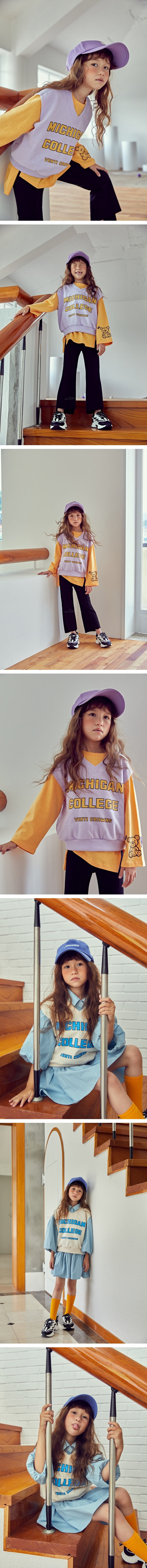 LILAS - Korean Children Fashion - #Kfashion4kids - Up Tension Vest