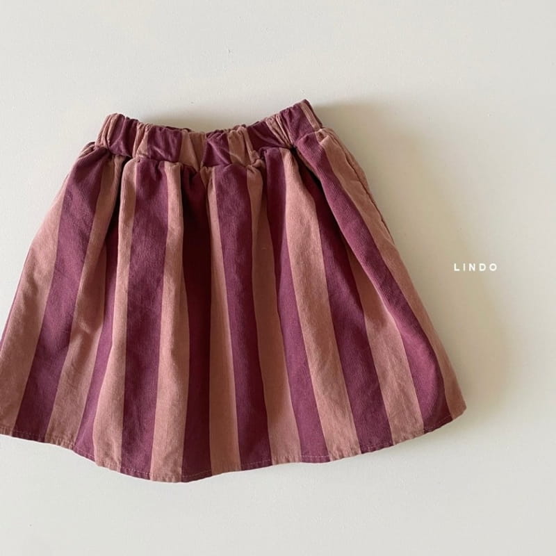 LINDO - Korean Children Fashion - #Kfashion4kids - Bao Corduroy Skirt - 4